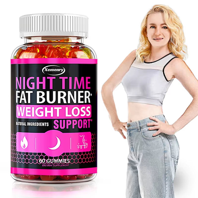 Metabolism Support Gummies - Weight Management,Fat Burning, Metabolism Boosting,Supports a Healthy Nervous System - 60 Gummies