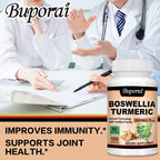 Boswellia Turmeric - Joint Health and Joint Function Support, for Integrated Mobility & Comfort - 120 Capsules