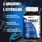 Men Enhancing Supplement,L-Arginine L-Citrulline Complex ,Supports Physical Performance & Confidence,Lasting Results
