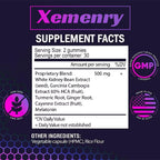 Metabolism Support Gummies - Weight Management,Fat Burning, Metabolism Boosting,Supports a Healthy Nervous System - 60 Gummies