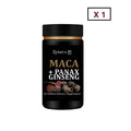 Organic Maca + Panax Ginseng Extract Supplement,Men'S Energizer for Stamina Booster for Men ,Energy and Endurance Support