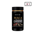 Organic Maca + Panax Ginseng Extract Supplement,Men'S Energizer for Stamina Booster for Men ,Energy and Endurance Support