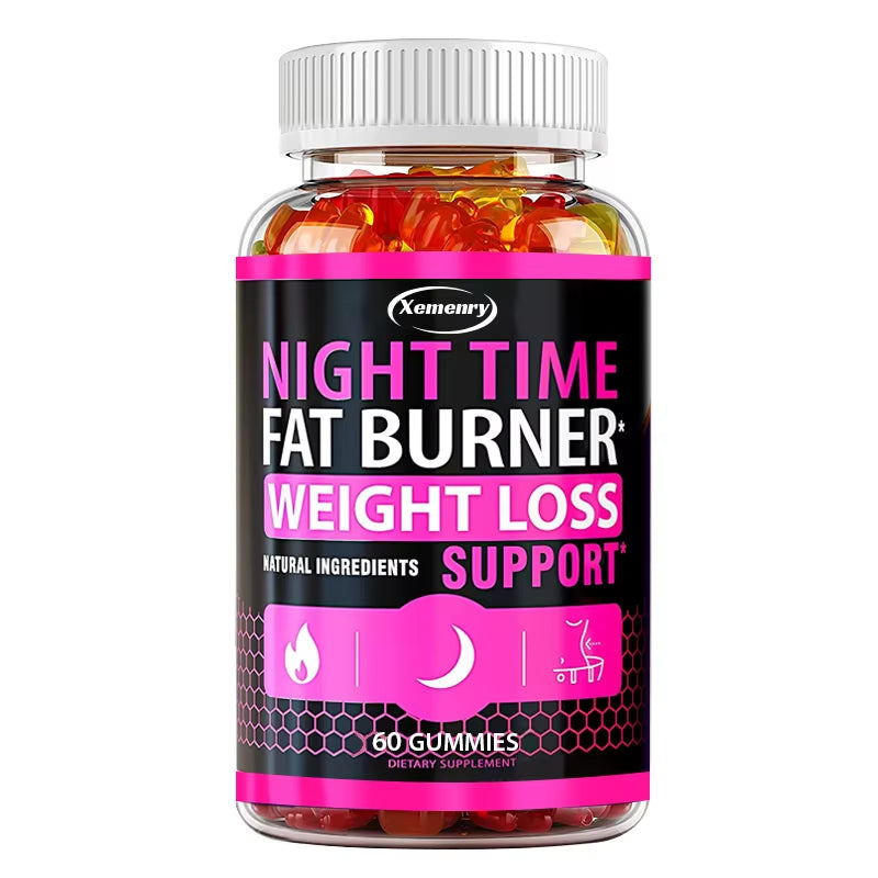 Metabolism Support Gummies - Weight Management,Fat Burning, Metabolism Boosting,Supports a Healthy Nervous System - 60 Gummies