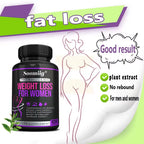 Thermogenic Fat Burner - Natural Appetite Suppressant, Metabolism Booster, Weight Management, Immunity, Metabolism, 120 Capsules