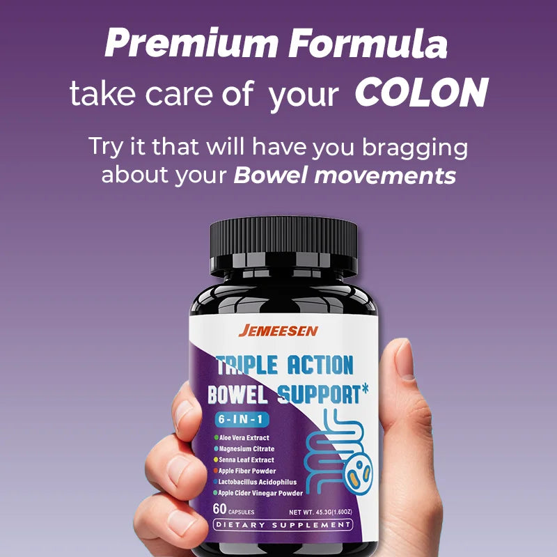 Dietary Supplements with Psylium Husk Powder,Magnesium,Apple Cider Vinegar Powder,Promote Gastrointestinal Health