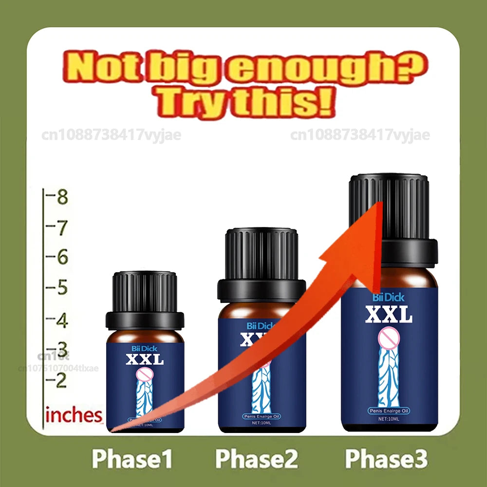 Penis Permanent Thickening Growth Man Massage Enlargement Oils Cock Erection Enhance Big Dick Enlarge Liquid Men Adult Products