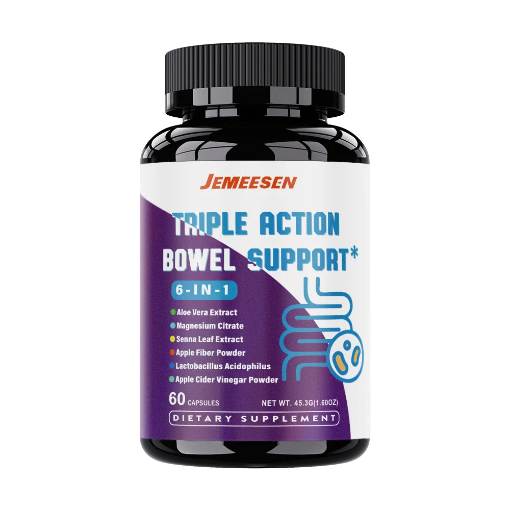 Dietary Supplements with Psylium Husk Powder,Magnesium,Apple Cider Vinegar Powder,Promote Gastrointestinal Health