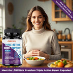 Dietary Supplements with Psylium Husk Powder,Magnesium,Apple Cider Vinegar Powder,Promote Gastrointestinal Health