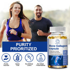 BBEEAAUU Collagen Bone Capsules for Joint Pain Bone Density Bone Growth Joint Collagen Calcium Absorption