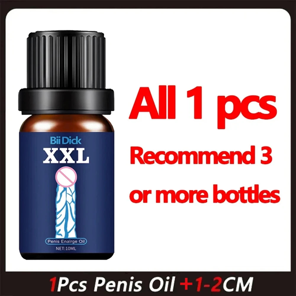Penis Permanent Thickening Growth Man Massage Enlargement Oils Cock Erection Enhance Big Dick Enlarge Liquid Men Adult Products