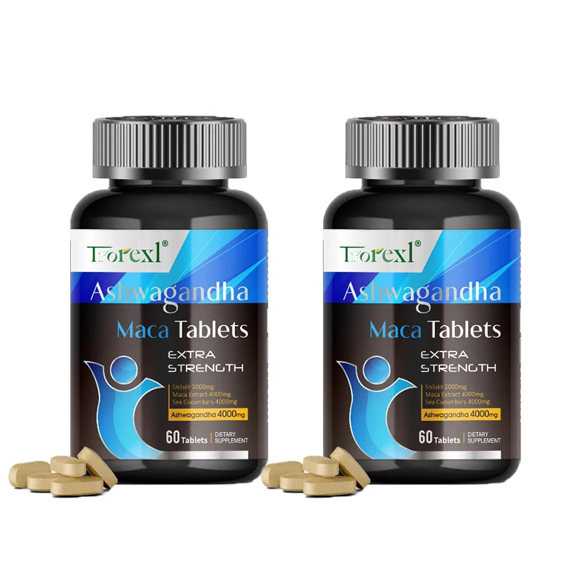 Ultimate Men'S Enlargement Complex | 60 Capsules | Ashwagandha | Natural Energy & Stamina Booster | Clinically-Backed Formula