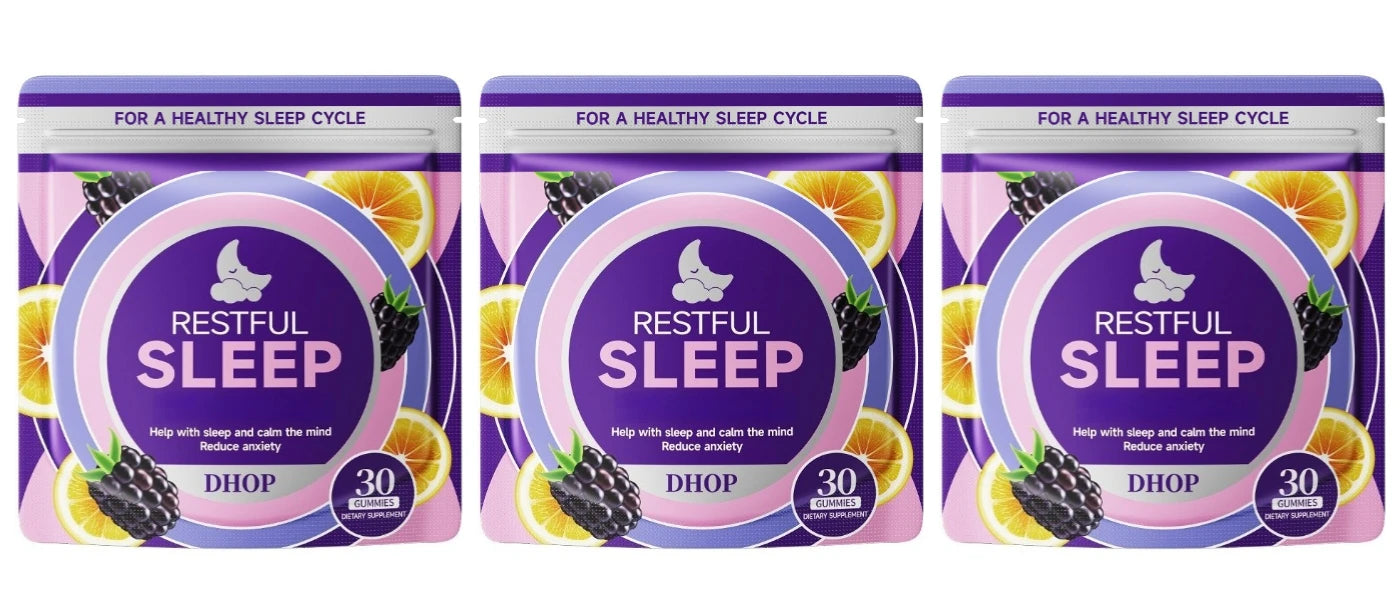 Experience Restful Nights with Our Natural Sleep Gummies - L-Theanine, Chamomile & Lemon Balm Extracts - 30 Count