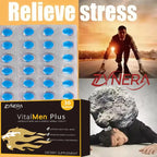 Natural Ashwagandha Man Power Tablets Male Enhancing Supplement Support Energy Strength Stamina Performance Ginseng Pills