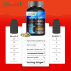 Ultimate Men'S Enlargement Complex | 60 Capsules | Ashwagandha | Natural Energy & Stamina Booster | Clinically-Backed Formula