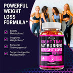 Metabolism Support Gummies - Weight Management,Fat Burning, Metabolism Boosting,Supports a Healthy Nervous System - 60 Gummies