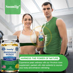 Unlock Your Potential with High Strength Rhodiola Rosea Capsules - Boost Mood, Energy, and Brain Function Naturally!