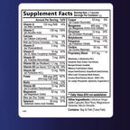 Brain Supplement - Boosts Brain Function, Helps Improve Memory, Concentration and Intelligence - 120 Capsules